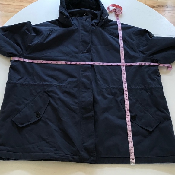 BARBOUR WATERPROOF NAVY BOMBER JACKET - Picture 4 of 14